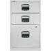 HBBOOMLIFE Two Drawer Steel Home or Office Filing Cabinet White (FILE2-WH)