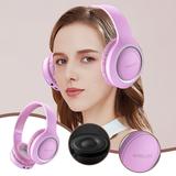 QTOCIO Bluetooth Headphones Bluetooth Earphones Headphones Stereo Phones Wireless Gaming Gifts Earphones Universal Foldable Bluetooth 5.1