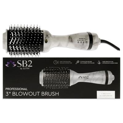 Professional Blowout Brush - Marble by Sutra for Unisex - 3 Inch Hair Brush