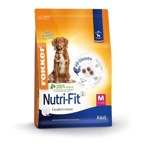 2 x 13 kg Adult Medium Nutri-Fit Fokker Hundefutter