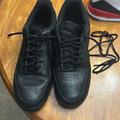 Nike Shoes | Black On Black Nike Air Force Ones. 8.5 | Color: Black | Size: 8.5