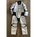 Disney Costumes | Disney Star Wars Awakens Cpt Phasma Silver Storm Trooper Costume Kids Size 4 | Color: Black/Silver | Size: 4