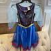 Disney Costumes | Disney Frozen Anna Kids Girls Blue Halloween Princess Dress Costume Child 4-6x | Color: Blue/Purple | Size: Girls 4-6