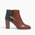 Madewell Shoes | Madewell 1937 Reid Two Tone Ankle Boots | Color: Black/Brown | Size: 9