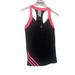 Adidas Tops | Adidas Clima Cool Black Racer Back Activewear Tank | Color: Black/Pink | Size: L