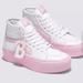 Vans Shoes | Brand New Vans X Barbie Sk8-Hi Tapered Stackform Shoe | Color: Pink/White | Size: 7