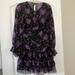 Zara Dresses | Cute Mini Dress | Color: Black/Purple | Size: S