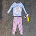 Disney Pajamas | Disney Frozen Anna And Elsa Pair Of Pajamas Set Brand New With Tags Size 2t/3t | Color: Blue/Purple | Size: 2tg