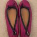 J. Crew Shoes | Jcrew Women’s Silk Patterned Navy And Pink Ballet Flats With Navy Leather Tassel | Color: Blue/Pink | Size: 9