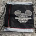 Disney Accessories | Disney Vintage Nylon Backpack | Color: Black/Silver | Size: 15 X 18”