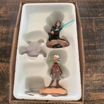 Disney Video Games & Consoles | Disney Infinity 3.0 Ed Star Wars Figures Anakin Skywalker Ahsoka Tano Crystal | Color: Tan | Size: Os