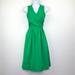 J. Crew Dresses | J. Crew J By J Crew Kelly Green Wrap Dress Size 0 | Color: Green | Size: 0