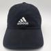 Adidas Accessories | Adidas Climalite Hat Cap Adult Adjustable Strapback 3 Stripe Black Mens | Color: Black | Size: Os