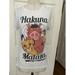 Disney Tops | Disney Hakuna Matata White Short Sleeve Tshirt Medium | Color: White | Size: M