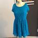 Anthropologie Dresses | Coincidence & Chance New Blue Label Mini Dress S | Color: Blue | Size: S