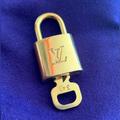 Louis Vuitton Accessories | Louis Vuitton #341 Lock & Key - Clean | Color: Gold | Size: Os
