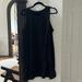 J. Crew Dresses | Jcrew Black Linen Dress Button Back Sz M | Color: Black | Size: M