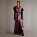 Free People Dresses | Free People Look Into The Sun Gown Plum Jam | Color: Red/Tan | Size: Xs