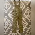 Free People Pants & Jumpsuits | Free People Olive Green Cord Overalls Size 24 | Color: Green | Size: 24