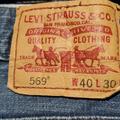 Levi's Jeans | Levis 569 Loose Straight Leg Men's 40 X 30 Medium Wash Denim Blue Jeans Zip | Color: Blue | Size: 40