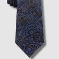 Michael Kors Accessories | Michael Kors Men's Balanced Classic Paisley Silk Tie One Size B4hp | Color: Blue/Gray | Size: Os
