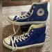 Converse Shoes | Converse High Tops Unisex Size 8 Men’s Or 10 Womens | Color: Blue | Size: 10