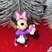 Disney Holiday | 2013 Minnie Mouse Pink Lipstick Plastic Christmas Ornament | Color: Pink/Purple | Size: Os