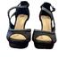 Disney Shoes | Disney Glass Slipper Collection Platform Heels Euc 4” Inch | Color: Black | Size: 7.5