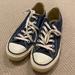 Converse Shoes | Converse Blue Original Chuck Taylor Low Top Sneakers (Women’s 7) | Color: Blue/White | Size: 7