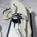 Gucci Shoes | Gucci Leather Thong Sandals | Color: White | Size: 10