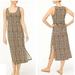 J. Crew Dresses | J.Crew Leopard Print Maxi Sleeveless Dress S | Color: Black/Brown | Size: S