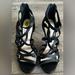 Jessica Simpson Shoes | Jessica Simpson Rainah Black 4” Strappy Heels Women’s Size 9 | Color: Black | Size: 9