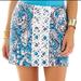 Lilly Pulitzer Skirts | $88 Lilly Pulitzer Sz 4 Marigold Skort Blue & White Embroidery Skort | Color: Blue/White | Size: 4