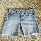 American Eagle Outfitters Shorts | Abercrombie & Fitch Vintage Midi Shorts Size 8 R | Color: Blue | Size: 8