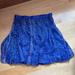 American Eagle Outfitters Skirts | American Eagle Circle Skirt | Color: Blue/Purple | Size: 0
