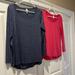 Lularoe Tops | Bundle! 2 Lularoe Lynnae Shirts | Color: Blue/Pink/Red | Size: S