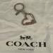 Coach Accessories | Coach Pave Heart Keychain / Charm 92631 | Color: Pink/Silver | Size: Os