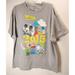 Disney Shirts | Disneyland Walt Disney 2015 Cartoon Men's Tshirt Size Xl Gray Graphic Logo Tee | Color: Gray | Size: Xl