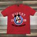 Disney Shirts | Hong Kong Disneyland Mickey Mouse Red T-Shirt Sz Xl | Color: Red | Size: Xl