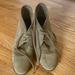 J. Crew Shoes | J Crew Tan Suede Ankle Boots Size 7 | Color: Tan | Size: 7