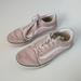 Vans Shoes | Light Pink Ward Vans Sneakers Shoes Girls 3 | Color: Pink/White | Size: 3bb