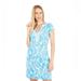 Lilly Pulitzer Dresses | Lilly Pulitzer Blue And White Brewster-T Shift Dress In Xl | Color: Blue/White | Size: Xs