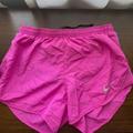 Nike Shorts | Nike Pink Dri-Fit Running Shorts With Elastic Waist Band Lightly Worn | Color: Pink | Size: Xs