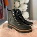 Nine West Shoes | Cute Black Fall Boots! | Color: Black/Brown | Size: 7.5