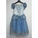 Disney Costumes | Disney Parks Princess Cinderella Dress Up Gown Girls Size 7 8 Halloween Costume | Color: Blue/Silver | Size: 7-8