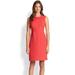 Kate Spade Dresses | Kate Spade Terri Tweed Coral Sleeveless Sheath Dress Size 4 Msrp $398 | Color: Red | Size: 4
