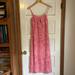 Zara Dresses | New With Tags Zara Jacquard Midi Dress | Color: Pink/Red | Size: M