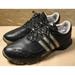 Adidas Shoes | Adidas Golf Shoes Mens Black Powerband Chassis Fitfoam Evg 791003 Size 10.5 | Color: Black | Size: 10.5