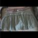 Athleta Skirts | Athleta Gray Ruffled Skort /Skirt Gray & Neon Green Combo Color Size Medium | Color: Gray/Green | Size: M