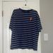 Disney Shirts | Blue Striped The Disney Store Winnie The Pooh Tigger Men’s Tee Shirt | Color: Blue/White | Size: Xl